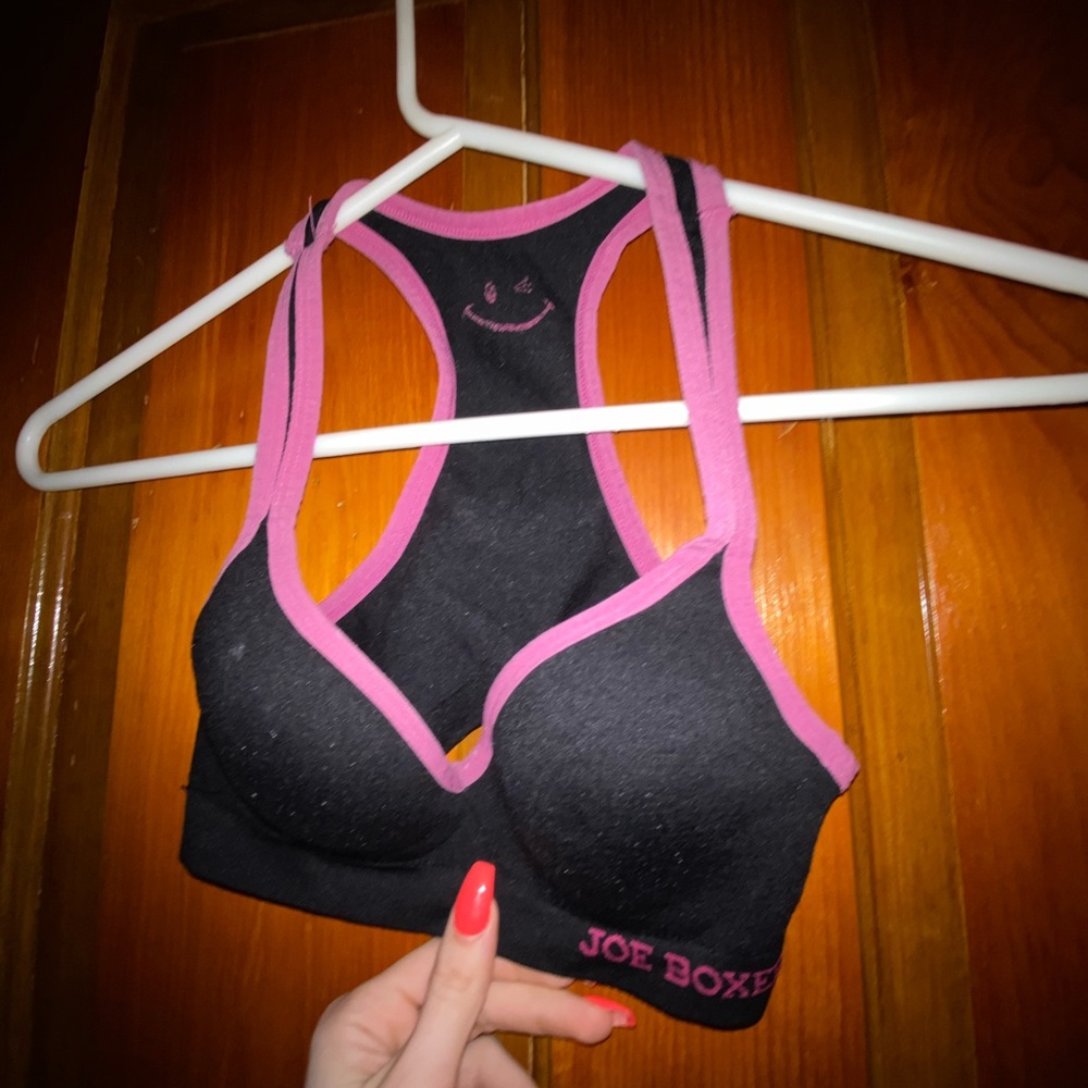 Joe Boxer padded sports bra!